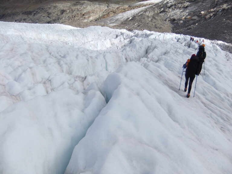 Gletscherüberquerung